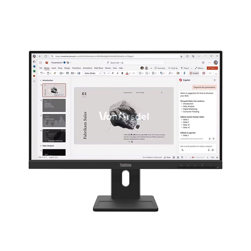 MON LE 21.5 E22-40/VGA/HDMI/DP Monitor Lenovo ThinkVision E22-40, 21.5" 1920x1080 WLED IPS, HDMI/DP/VGA Color Raven