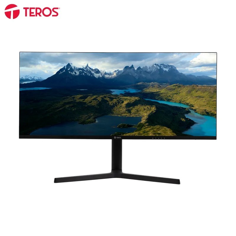 MON TE 34\'' WQHD 100HZ 1MS P Monitor plano TEROS TE-3413S, 34" WQHD VA, 100Hz,1ms, HDMI, DP, Audio out