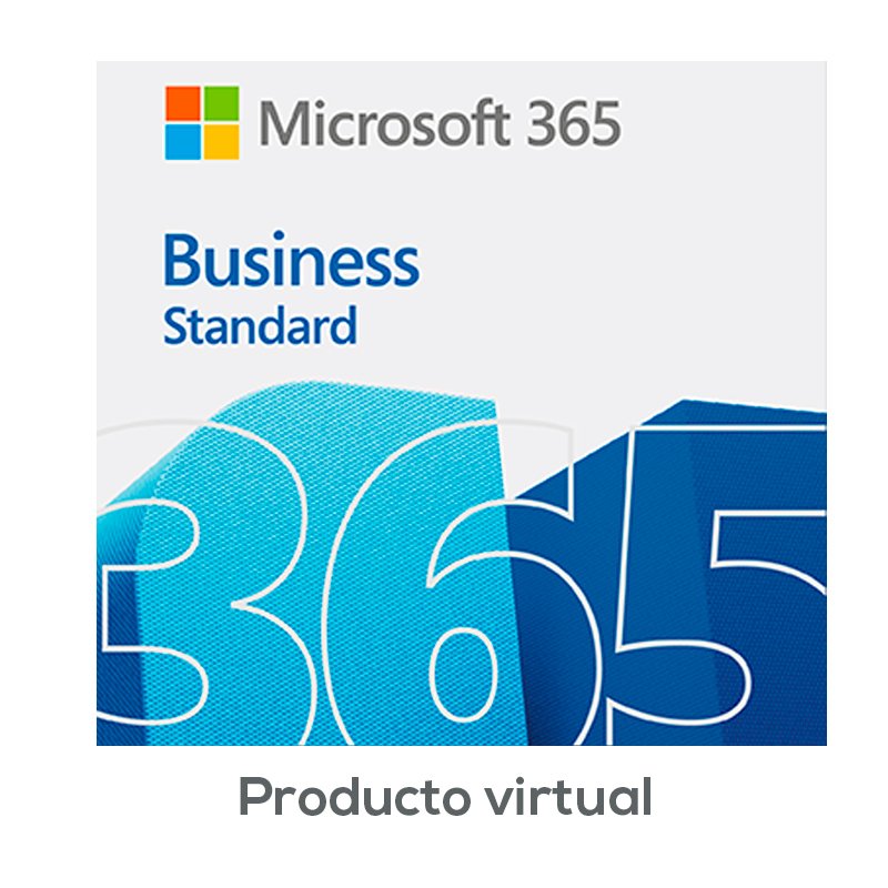 MS 365 BUS STD RETAIL VIRTUAL Licenciamiento Virtual (ESD) Microsoft 365 Business Standard