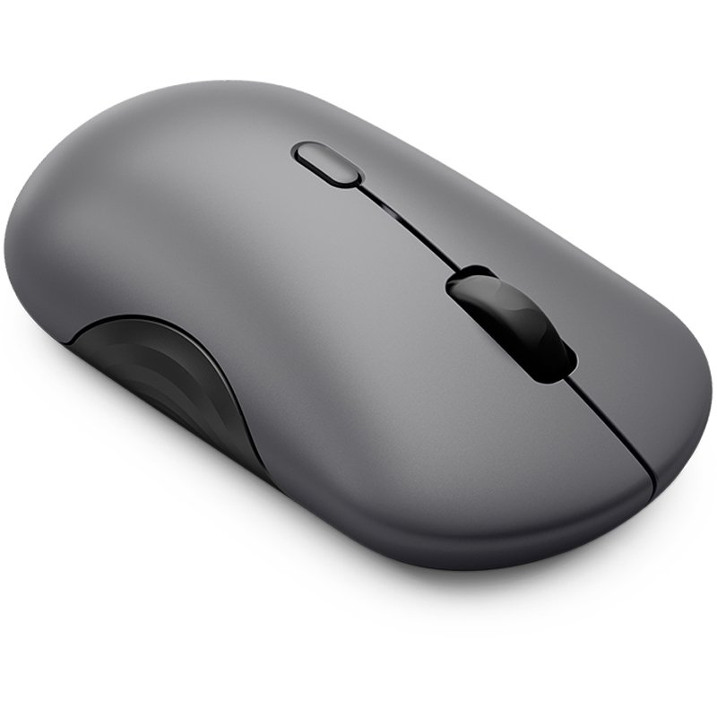 LENOVO 700 WIRELESS GREY MOUSE Mouse inalambrico Lenovo 700 Silent, BT5.3/2.4GHz, hasta 3 disp, hasta 4000 DPI, Gris
