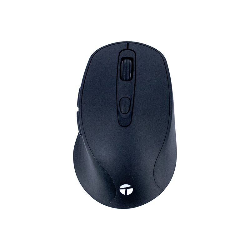 MOUSE STD WIRELESS TE1228 BK Mouse inalámbrico TEROS TE-1228S, 2.4G, 1600 DPI,BT, Receptor USB