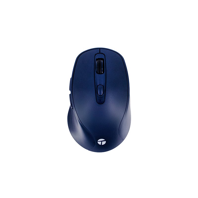 MOUSE STD WIRELESS TE1235 BL Mouse inalámbrico TEROS TE-1235S, 2.4G, 1600 DPI,BT, Receptor USB