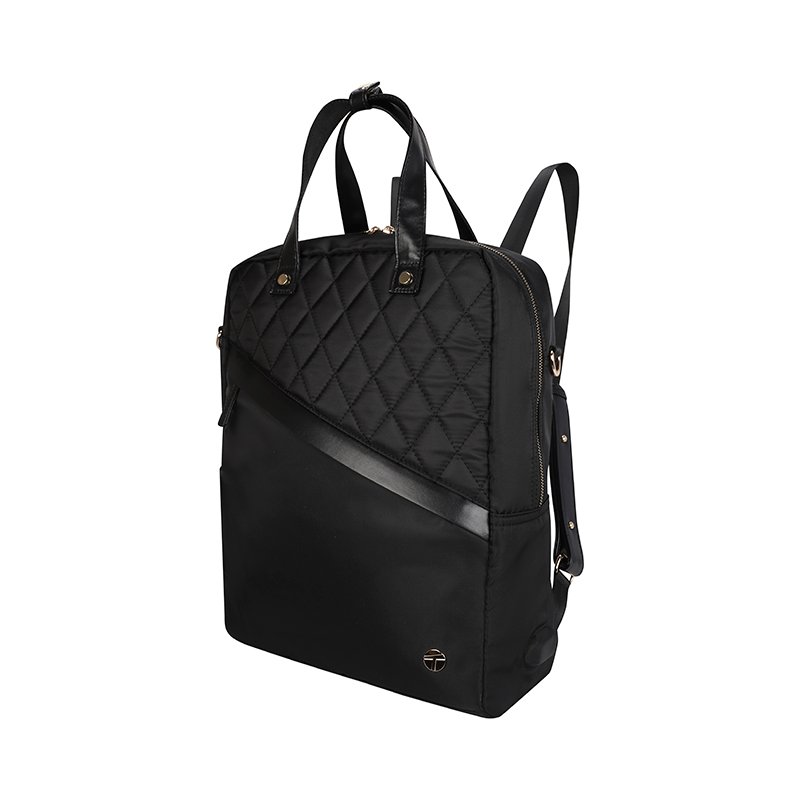 BACKPACK ROSEANN II BLACK Backpack TEROS Roseann II TE-9050BK, para Notebooks de hasta 14.1", Negro