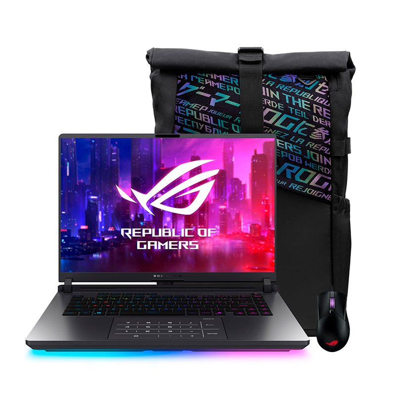 NBG ROG 16 U9-290HX/16/1/V8/WH NB ASUS ROG Strix G16 G615LP-TS206W/16" 2.5K WQXGA/Core Ultra 9-290HX/16GB DDR5/RTX 5
