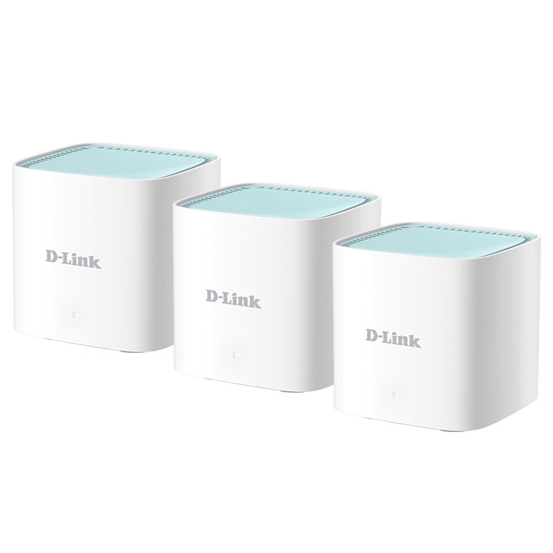 AX1500 MESH ROUTER (3 PIECES) Router D-Link AX1500 Mesh, 1 x Puerto Gigabit Ethernet LAN/1 x Puerto Gigabit Etherne