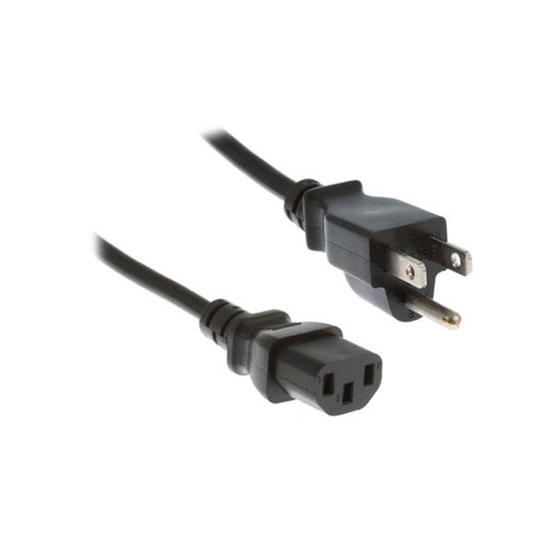 PC-AC-NA (NA) AC POWER CORD Cable poder HPE JW124A, NEMA 5-15 (M) a IEC 60320C13, 15A, 1.80 mts.