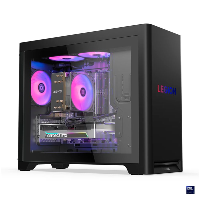 LEGION T5/U5-225/16/1T/V8/W11 Computadora Gaming Lenovo LEGION T5 30IAS10, CoreUltra 5 225 hasta 4.9GHz, 16GB DDR5-