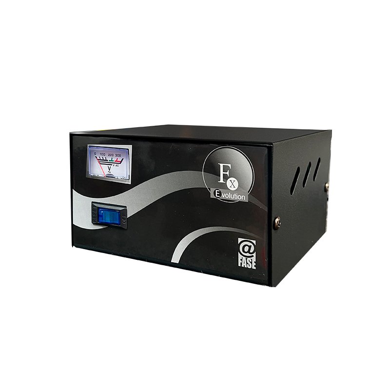 ESTB 1KVA SOLIDO FXE-10 Estabilizador Elise - Fase FXE-10, Sólido, 1.0kVA, 4 tomas a 220VAC, 1 toma By-pass.[