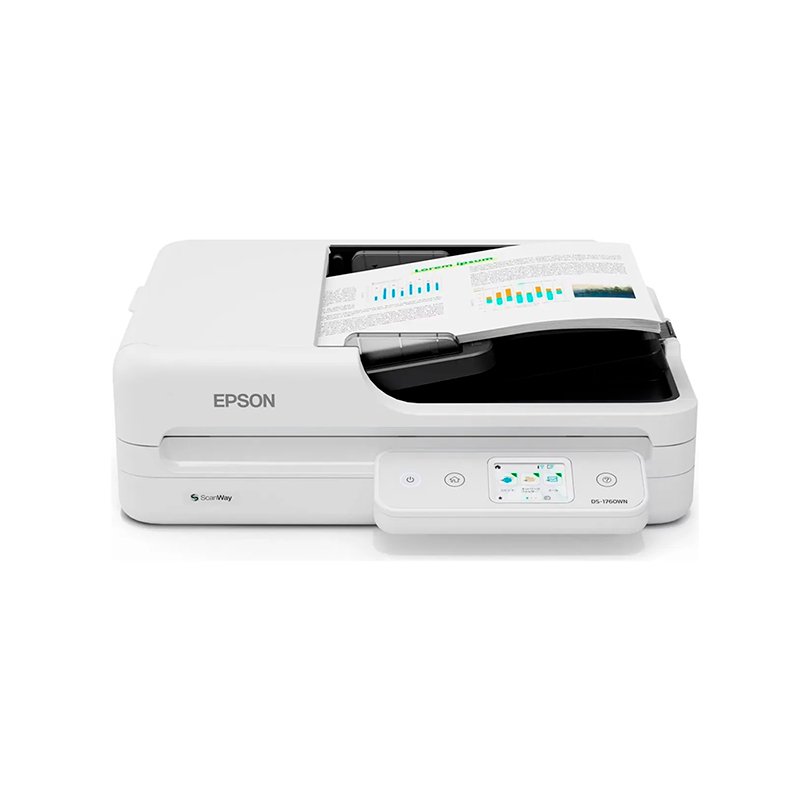'WORKFORCE DS-1760WN Escáner Epson DS-1760WN cama plana en red 30ppm/60ipm ADF 60 hojas WiFi táctil