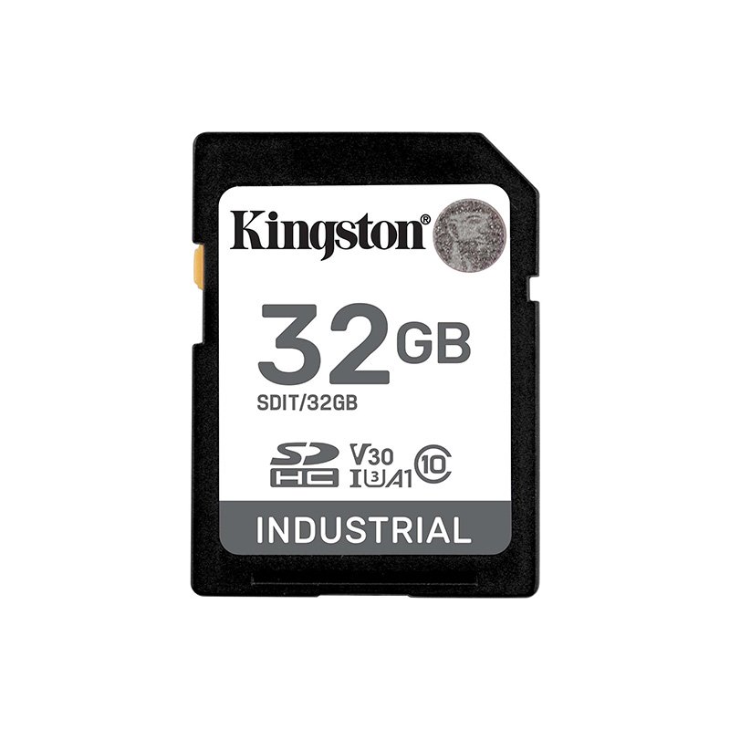 SDXC KINGSTON INDUSTRIAL 32GB Tarjeta de memoria Kingston 32GB Industrial/SDHC/C10/UHS-I/U3/V30/A1/UHS-I