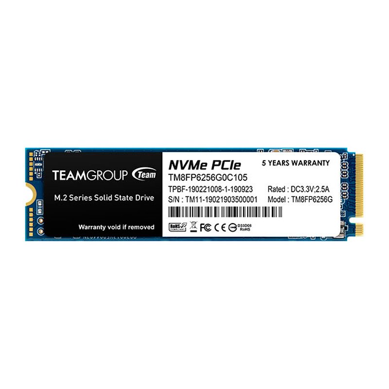 SSD 256G TG MP33 M.2 NVME G3X4 Unidad en estado solido MP33 M.2 PCIe SSD, 256GB,DC +3.3V