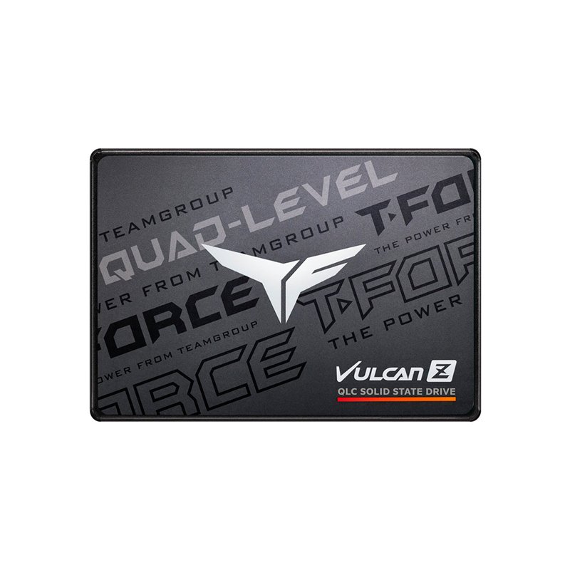 SSD 512GB TF VULCANZ 2.5 SATA3 Unidad en estado solido TeamGroup T-Force Vulcan Z QLC, 512GB, SATA III 6.0Gb/s, 2.5"