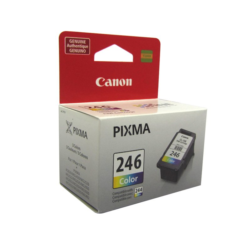 TINTA CANON CL-246 - COLOR Cartucho de tinta Canon CL-246, Tri-Color, FINE Technology, 180 paginas.