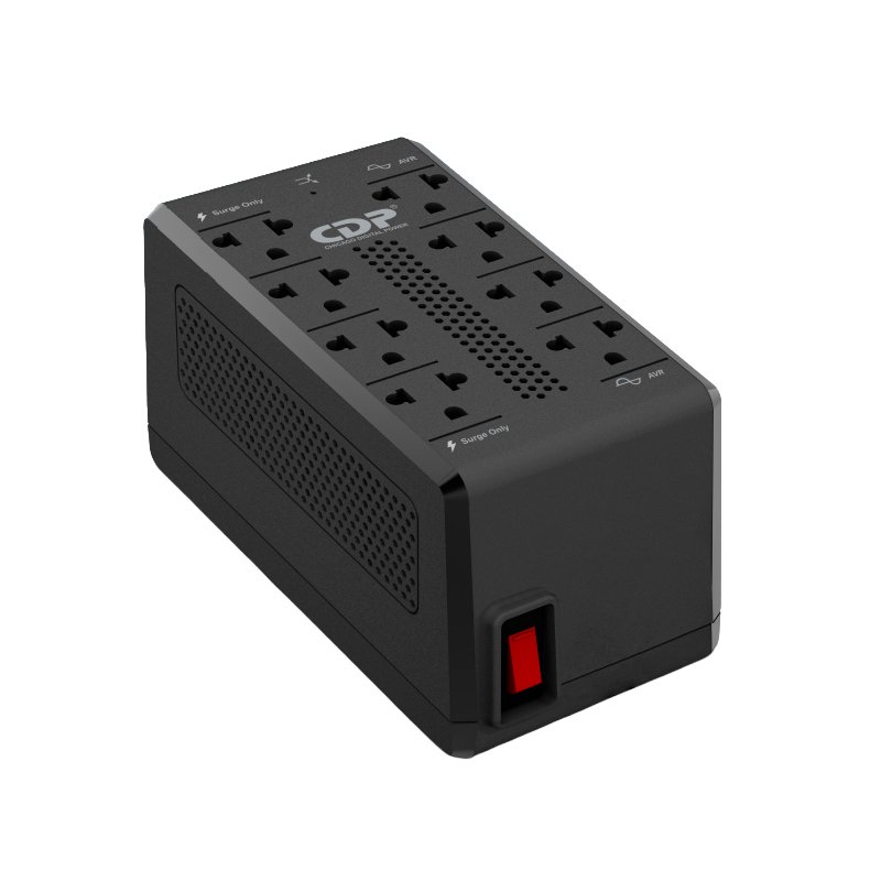 ESTABILIZADOR AUTOMATICO 1000V Estabilizador automatico de voltaje con supresionde picos CDP RAVR1008i, 1000VA/500Wa